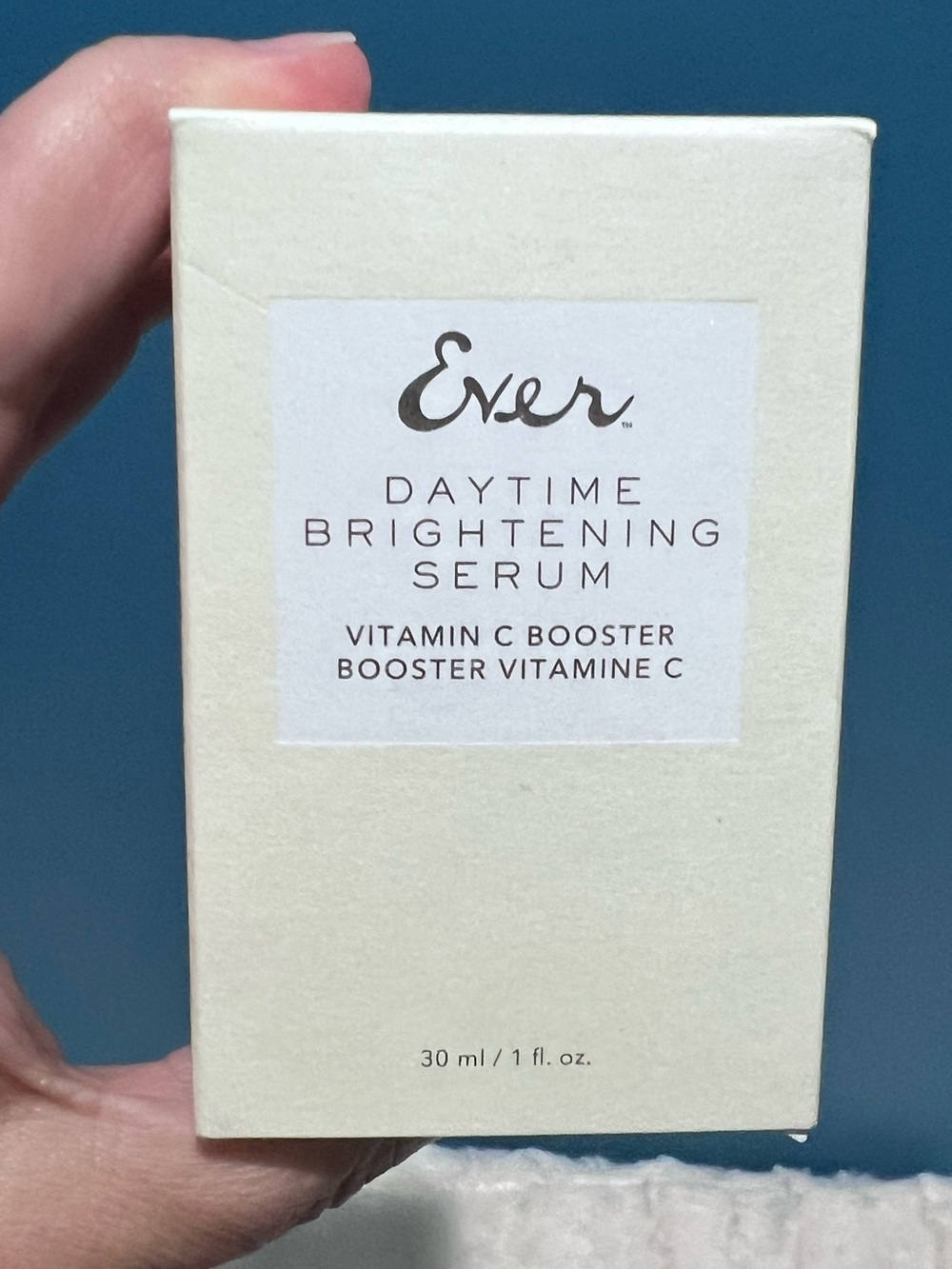 Ever brand daytime brightening serum, vitamin C